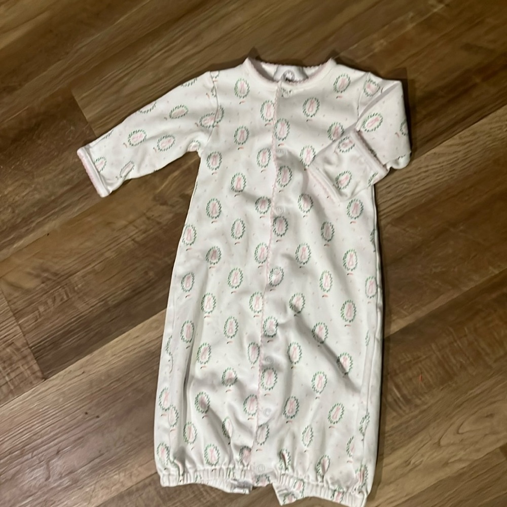 The Proper Peony Bunny & Carrot Print Convertible Gown